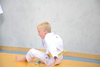 Glückliche Karate-Kids