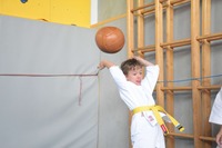 Glückliche Karate-Kids