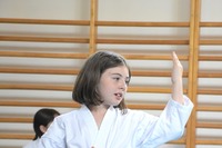 Glückliche Karate-Kids