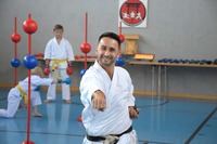 Glückliche Karate-Kids