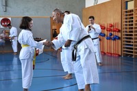 Glückliche Karate-Kids