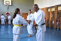 Glückliche Karate-Kids