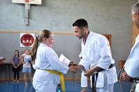 Glückliche Karate-Kids