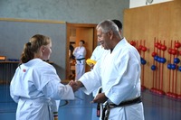 Glückliche Karate-Kids