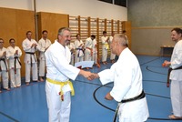 Erfolgreiche Karate-Prüfungen in Echsenbach