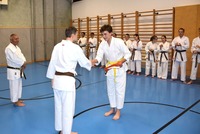 Erfolgreiche Karate-Prüfungen in Echsenbach