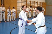 Erfolgreiche Karate-Prüfungen in Echsenbach