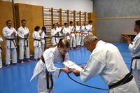 Erfolgreiche Karate-Prüfungen in Echsenbach