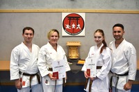Erfolgreiche Karate-Prüfungen in Echsenbach