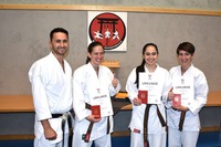 Erfolgreiche Karate-Prüfungen in Echsenbach