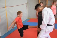 Spiel, Spaß und Karate beim Ferienspiel