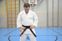 Feierliche Dan-Zeremonie für Jakob Pachtrog