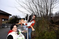 Bushido Storch gelandet