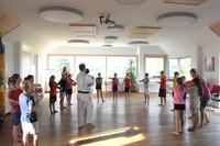 Karate beim Schulsporttag der Volksschule Echsenbach