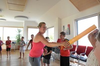 Karate beim Schulsporttag der Volksschule Echsenbach