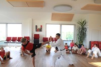 Karate beim Schulsporttag der Volksschule Echsenbach