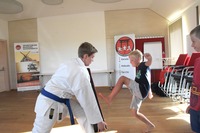 Karate beim Schulsporttag der Volksschule Echsenbach
