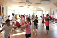 Karate beim Schulsporttag der Volksschule Echsenbach