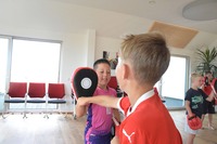 Karate beim Schulsporttag der Volksschule Echsenbach