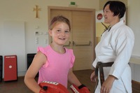 Karate beim Schulsporttag der Volksschule Echsenbach
