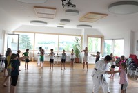 Karate beim Schulsporttag der Volksschule Echsenbach