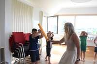 Karate beim Schulsporttag der Volksschule Echsenbach