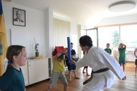 Karate beim Schulsporttag der Volksschule Echsenbach