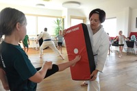 Karate beim Schulsporttag der Volksschule Echsenbach