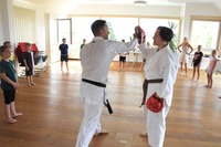 Karate beim Schulsporttag der Volksschule Echsenbach