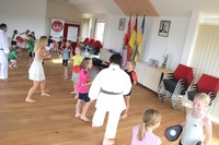 Karate beim Schulsporttag der Volksschule Echsenbach