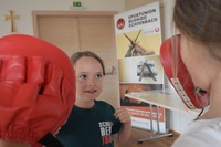 Karate beim Schulsporttag der Volksschule Echsenbach