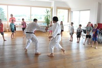 Karate beim Schulsporttag der Volksschule Echsenbach