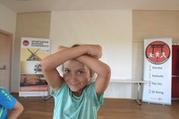 Karate beim Schulsporttag der Volksschule Echsenbach