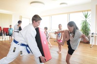 Karate beim Schulsporttag der Volksschule Echsenbach