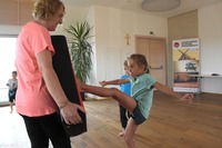 Karate beim Schulsporttag der Volksschule Echsenbach