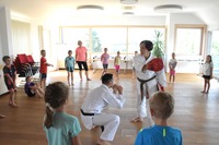 Karate beim Schulsporttag der Volksschule Echsenbach