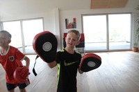 Karate beim Schulsporttag der Volksschule Echsenbach