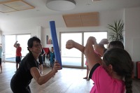 Karate beim Schulsporttag der Volksschule Echsenbach