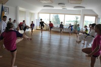 Karate beim Schulsporttag der Volksschule Echsenbach