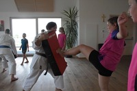 Karate beim Schulsporttag der Volksschule Echsenbach