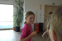 Karate beim Schulsporttag der Volksschule Echsenbach