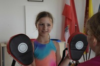 Karate beim Schulsporttag der Volksschule Echsenbach