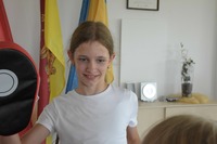 Karate beim Schulsporttag der Volksschule Echsenbach