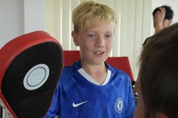 Karate beim Schulsporttag der Volksschule Echsenbach