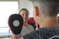 Karate beim Schulsporttag der Volksschule Echsenbach