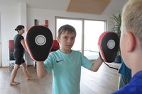 Karate beim Schulsporttag der Volksschule Echsenbach