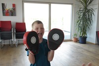 Karate beim Schulsporttag der Volksschule Echsenbach