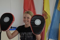 Karate beim Schulsporttag der Volksschule Echsenbach