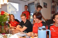 Gelungene &Uuml;berraschung zum 50. Geburtstag von Michaela Stiegler